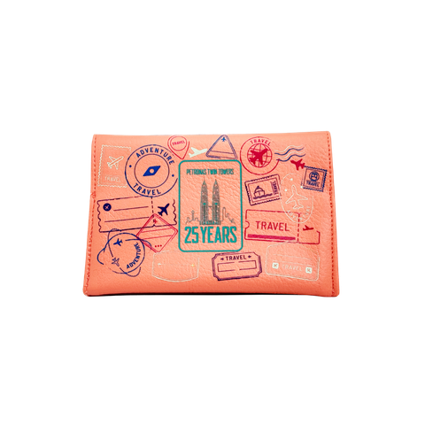 PETT25 PASSPORT HOLDER - PINK FRONT