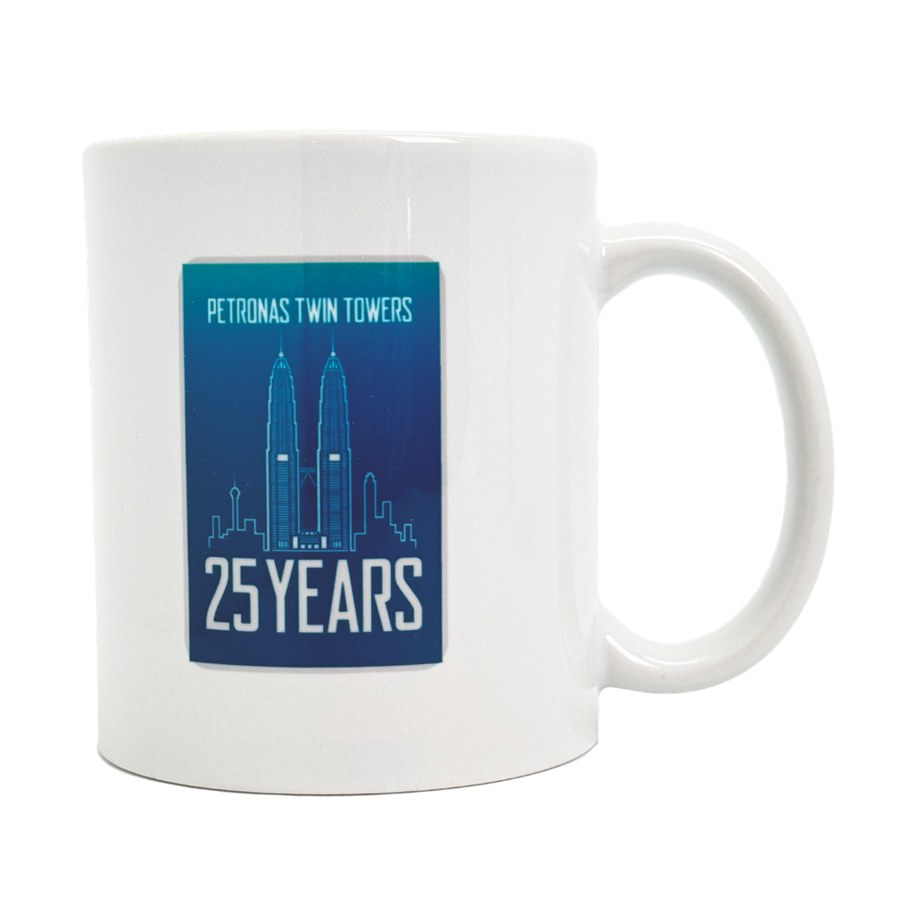 PETT25 SIGNATURE MUG - WHITE LOGO