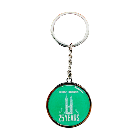 PETT25 METAL KEYCHAIN - TURQOISE