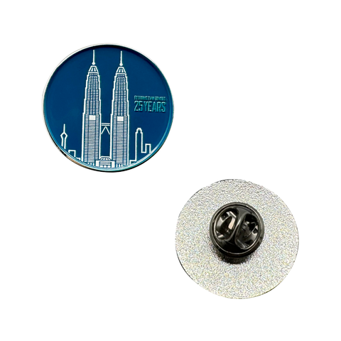 PETT25 LAPEL PIN - BLUE 1