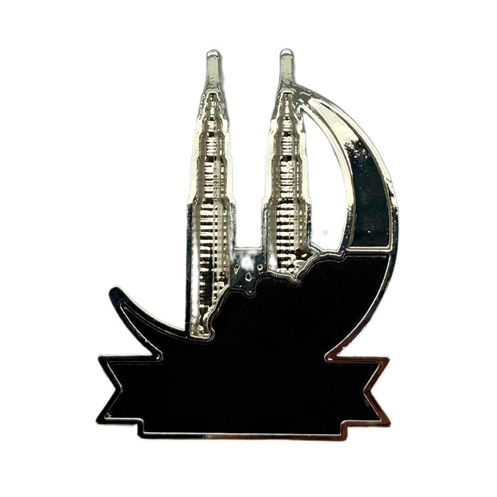 PETRONAS TWIN TOWERS CRESCENT METALMAGNET (3)