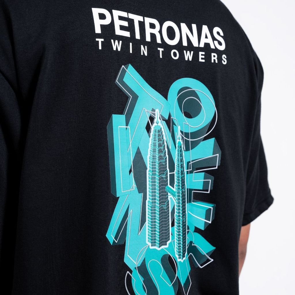 PETT 3D Isometric Oversize Tee - BlackGreen (5)