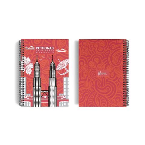 PETT KL Harmony A5 Notebook - Red (2)