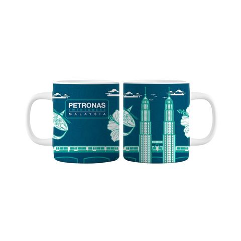 PETT KL Harmony Mug - Blue Front and Back