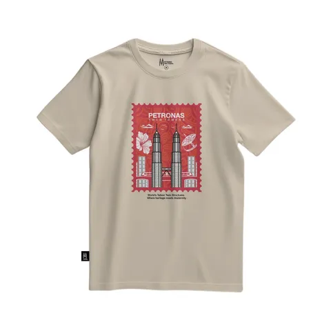 PETT KL Harmony Adult Tee - BeigeRed Front