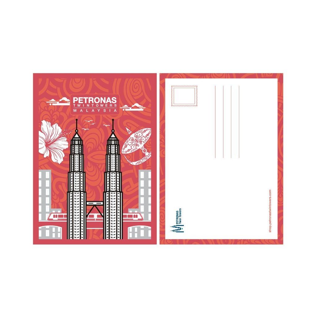 PETT KL Harmony Post Card - Red Front and Back
