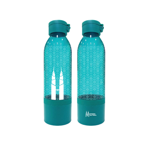 PETT-Water Bottle Silhoutte Songket