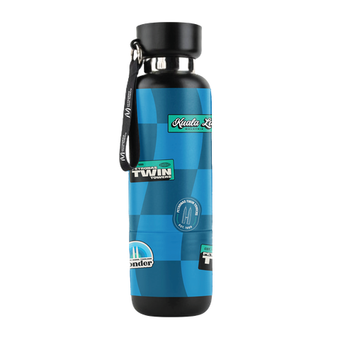 PETT-Tumbler Blue Retro