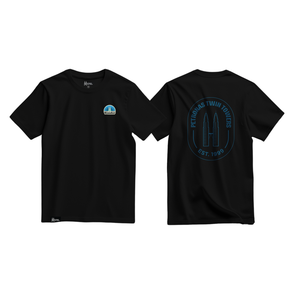 PETT-T-Shirt Blue Retro_Black (2)