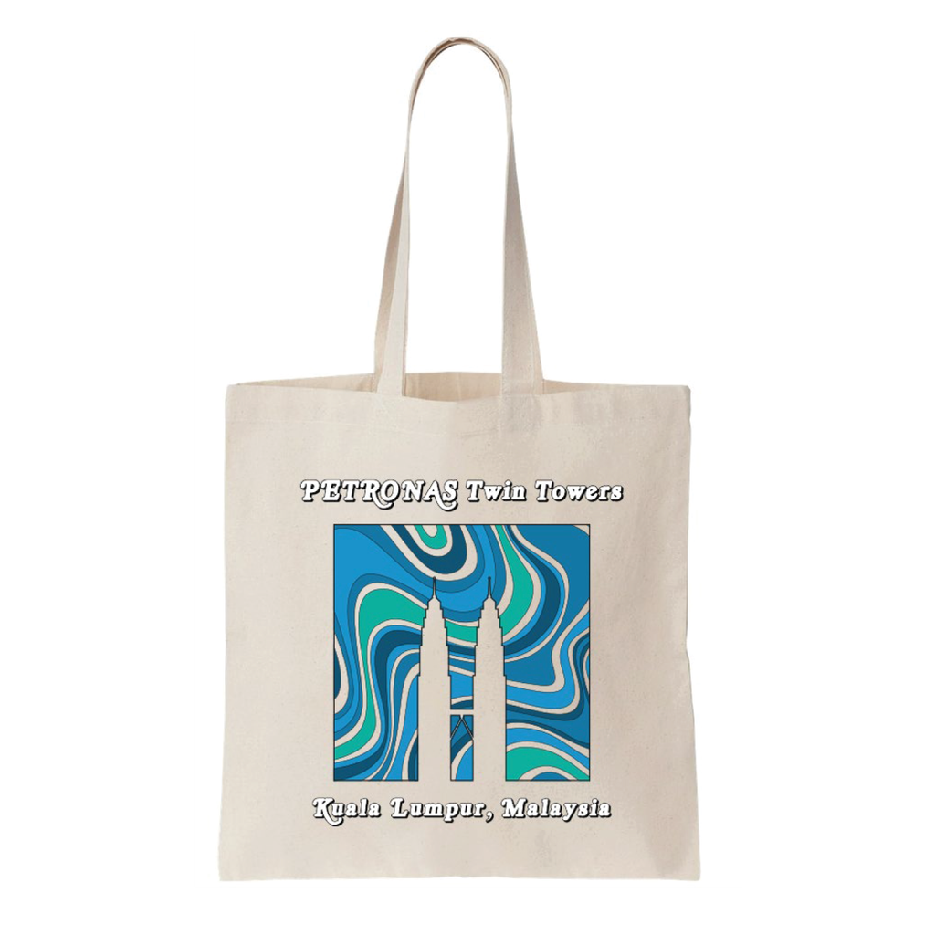 PETT-Canvas Tote Bag Abstract Liquid