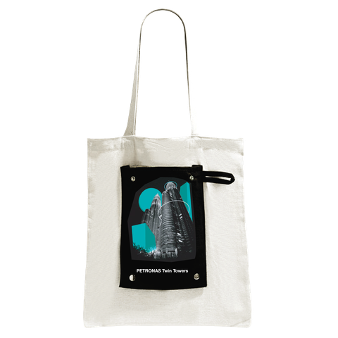 PETT-Canvas Tote Bag Abstract KL Pop Art