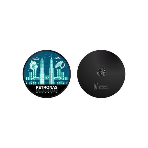 PETT-KL Harmony Enamel Pin_Blue