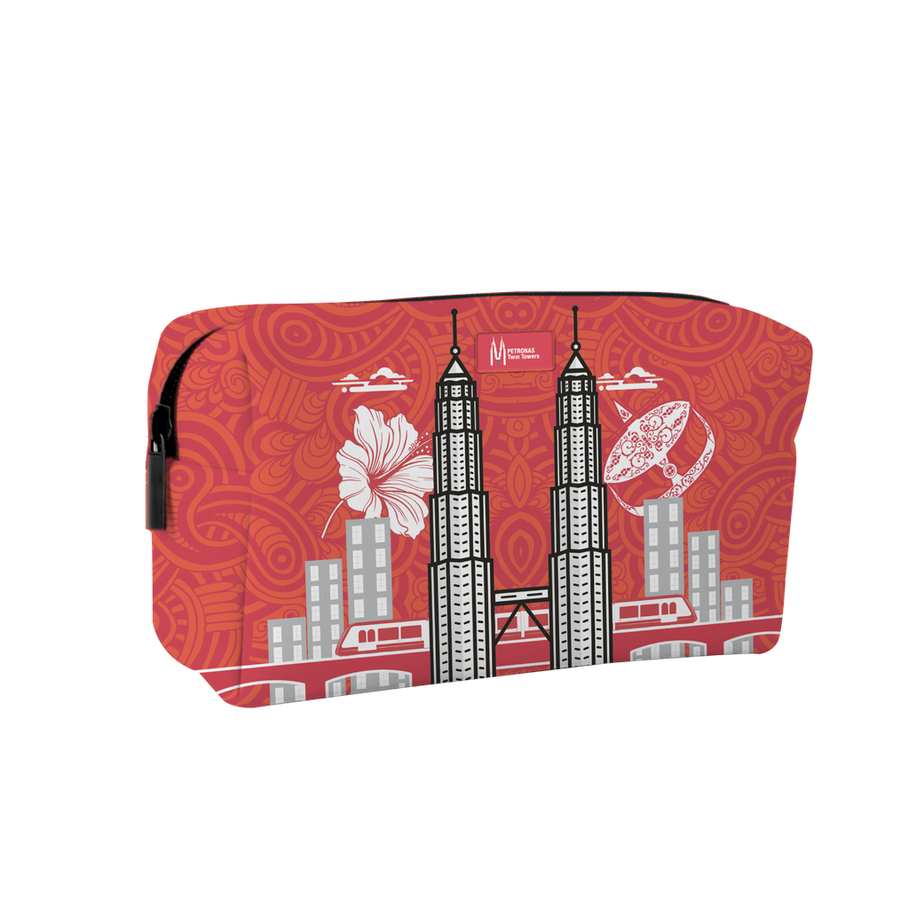 PETT-KL Harmony Cosmetic Bag_Red