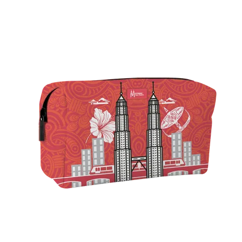 PETT-KL Harmony Cosmetic Bag_Red