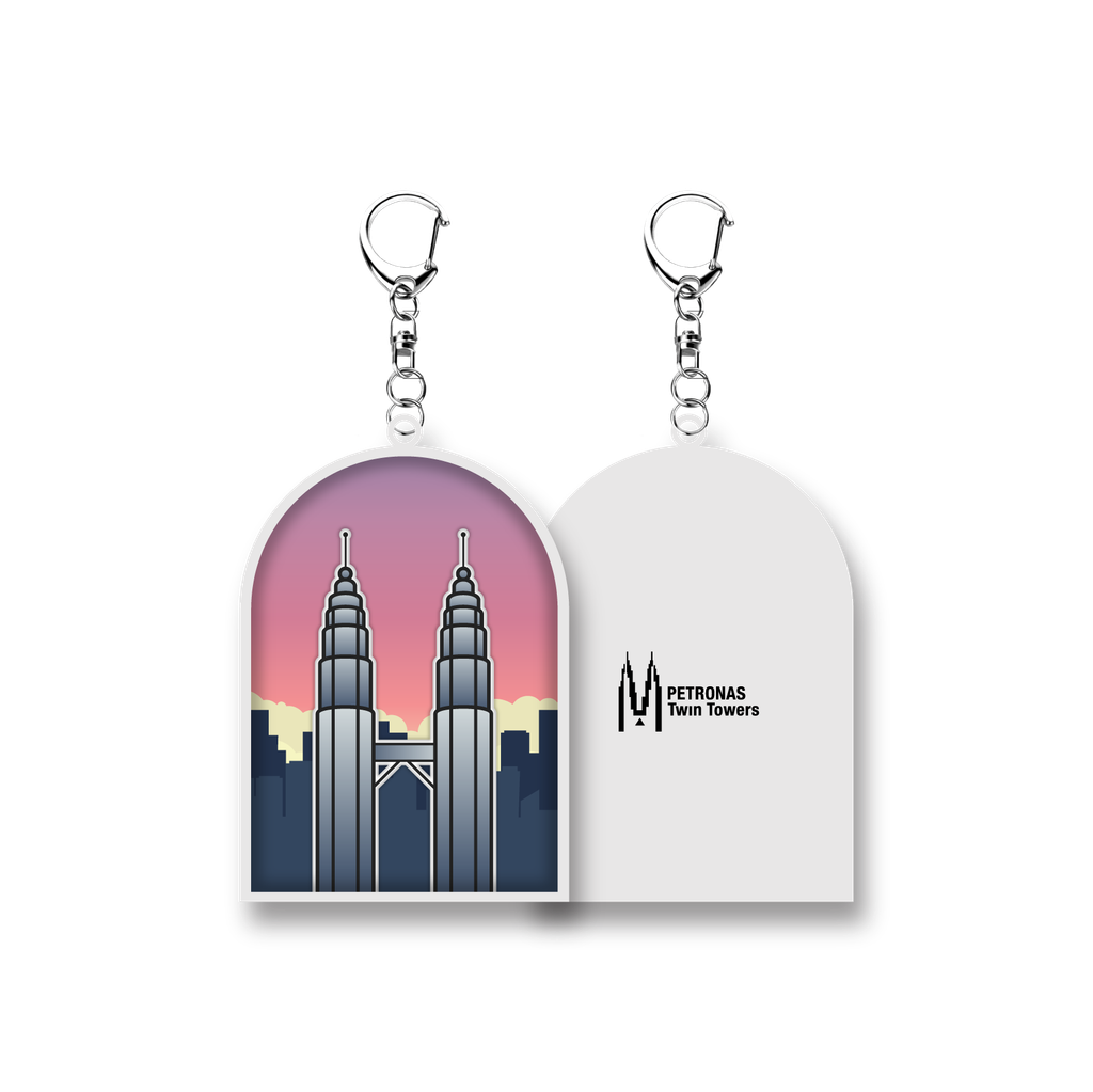 PETT-3D Epoxy Keychain_Pink