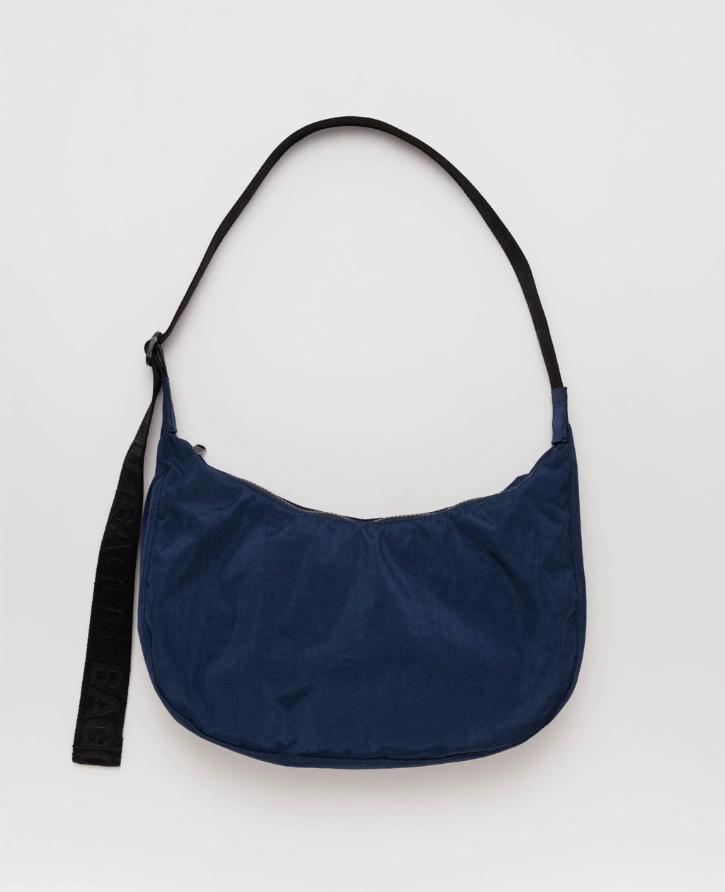 Medium Nylon Crescent Bag Navy1