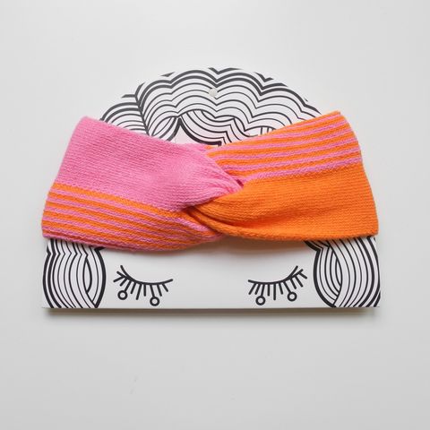 studio chiia Headband Pink Orange