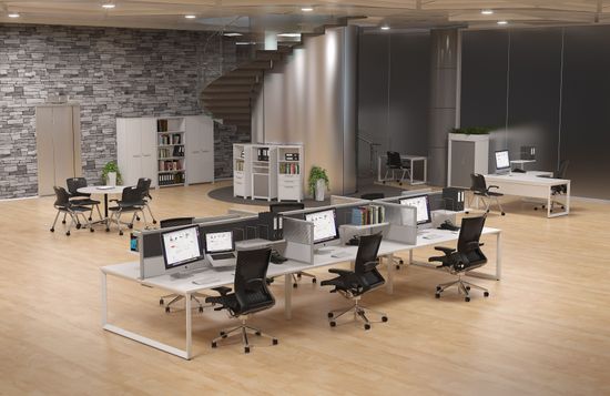 WORKSTATION - OPEN PLAN SYSTEM | [Dream Office Concept] Office Furniture Malaysia | Office Renovation | Office Furniture Klang | Office Furniture Supplier | Office Furniture Near Me
