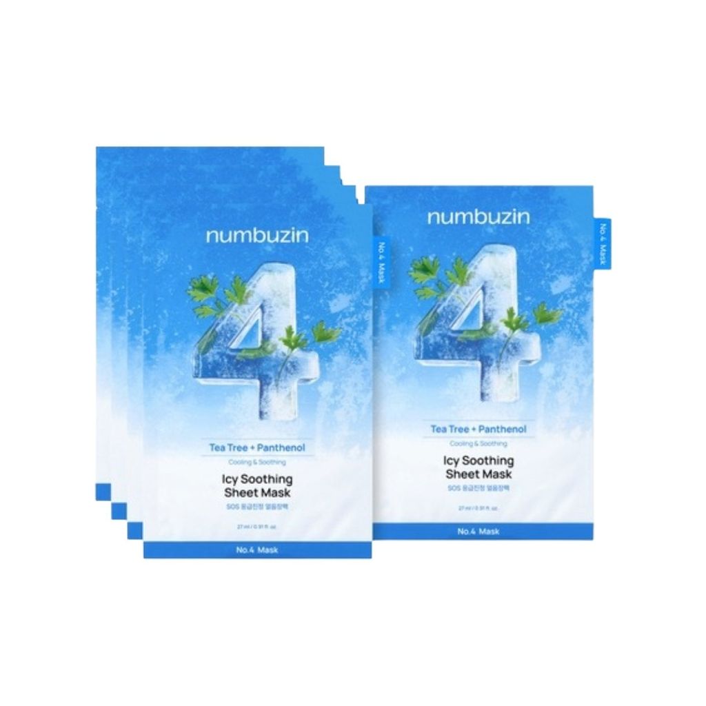 4號急救舒緩艾草果凍面膜 5入