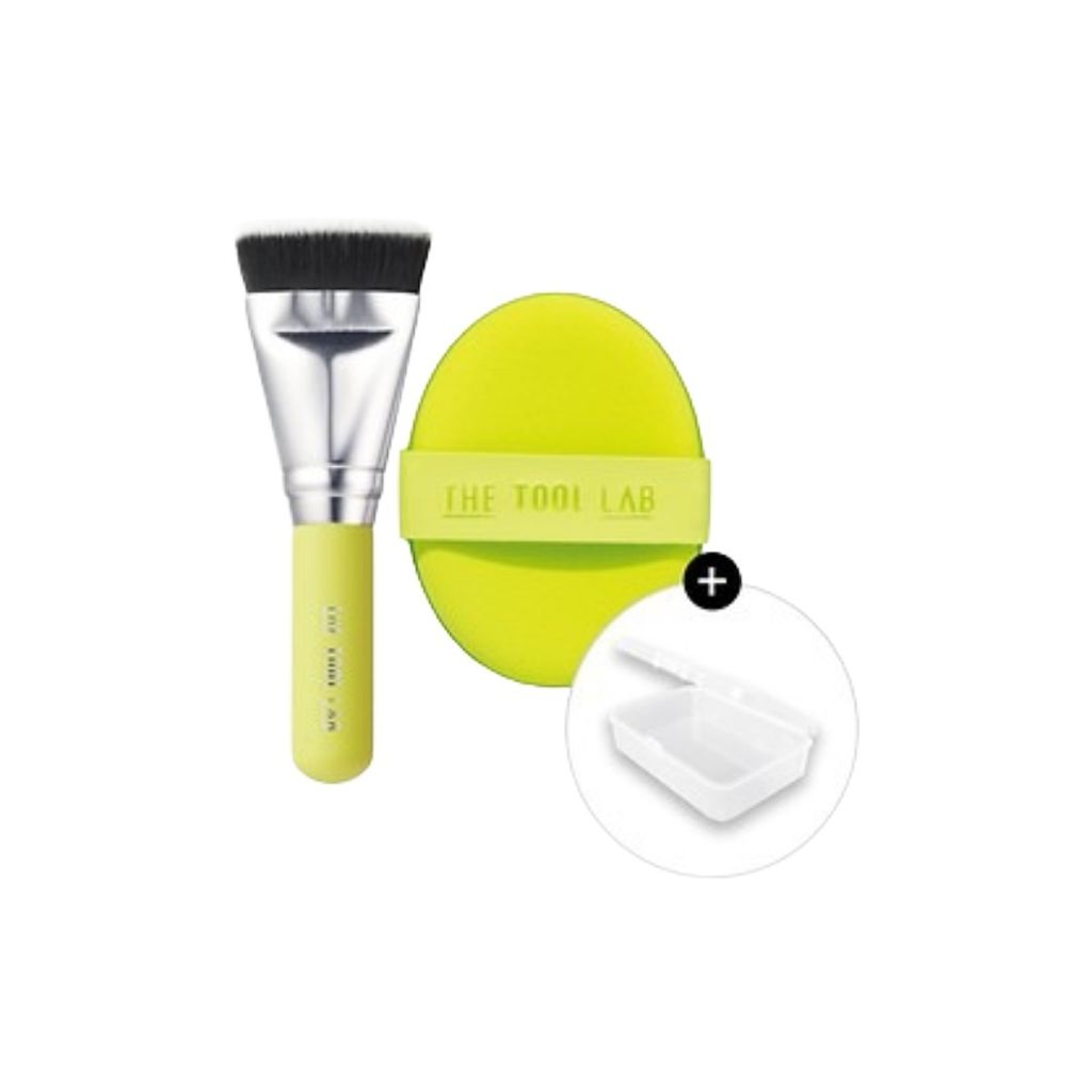 水光款粉撲刷具組（綠色）