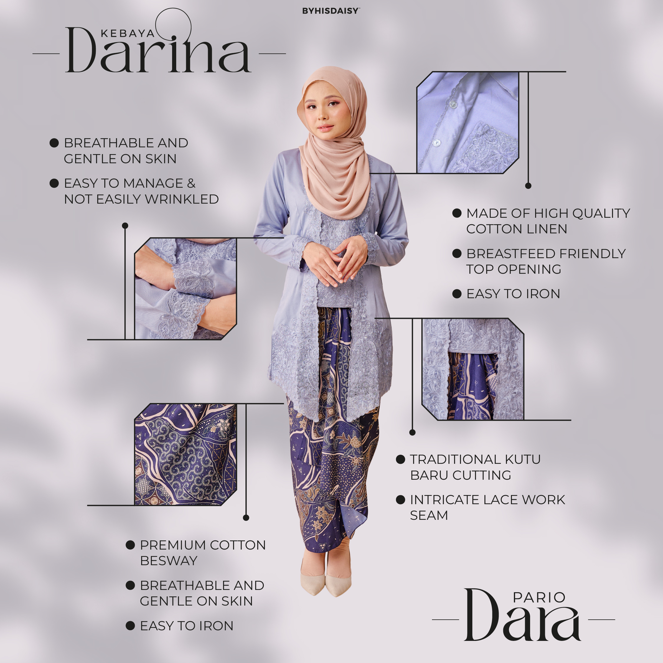 POSTER USP KEBAYA DARINA X PARIO DARA