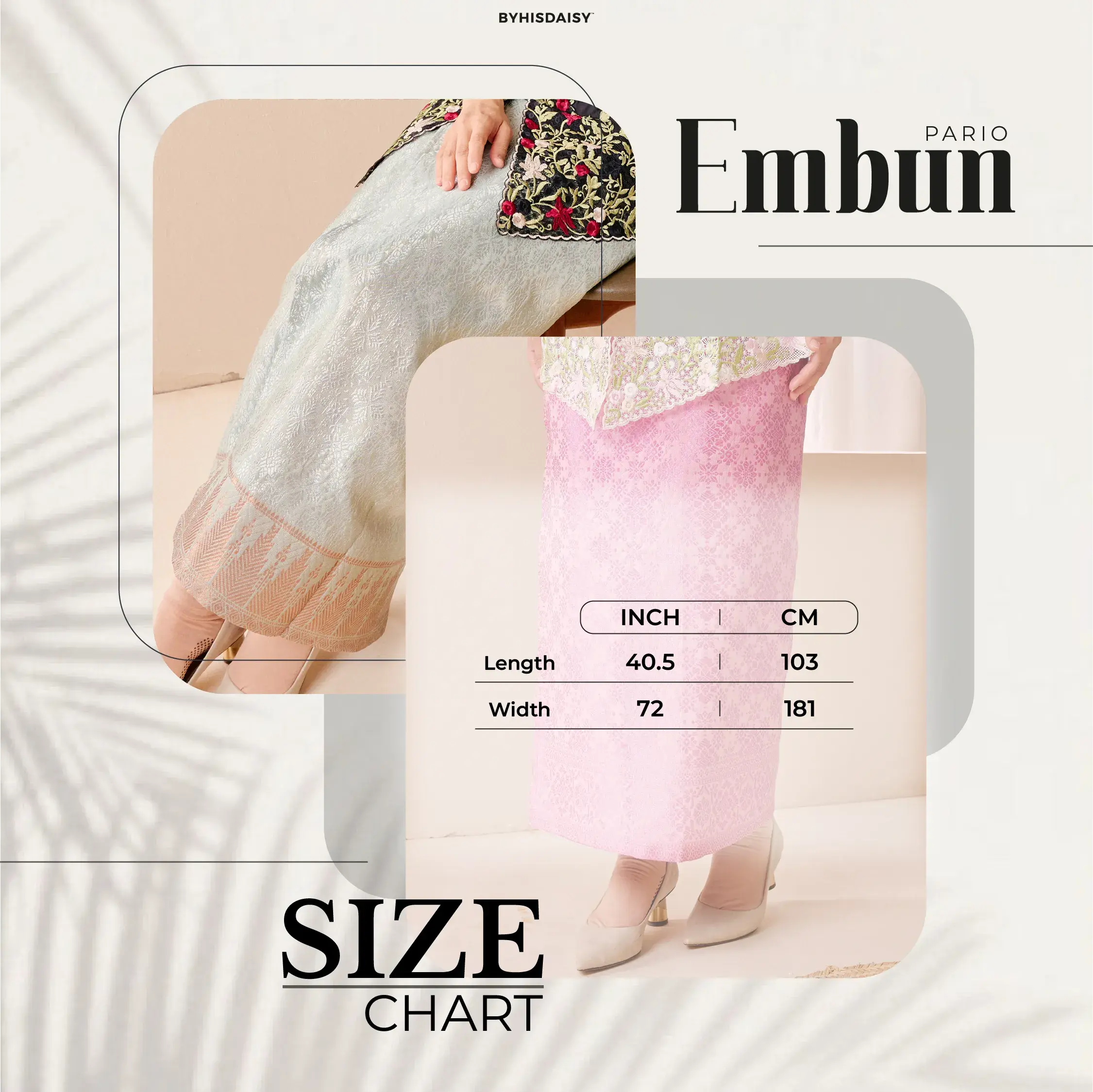 size chart embun