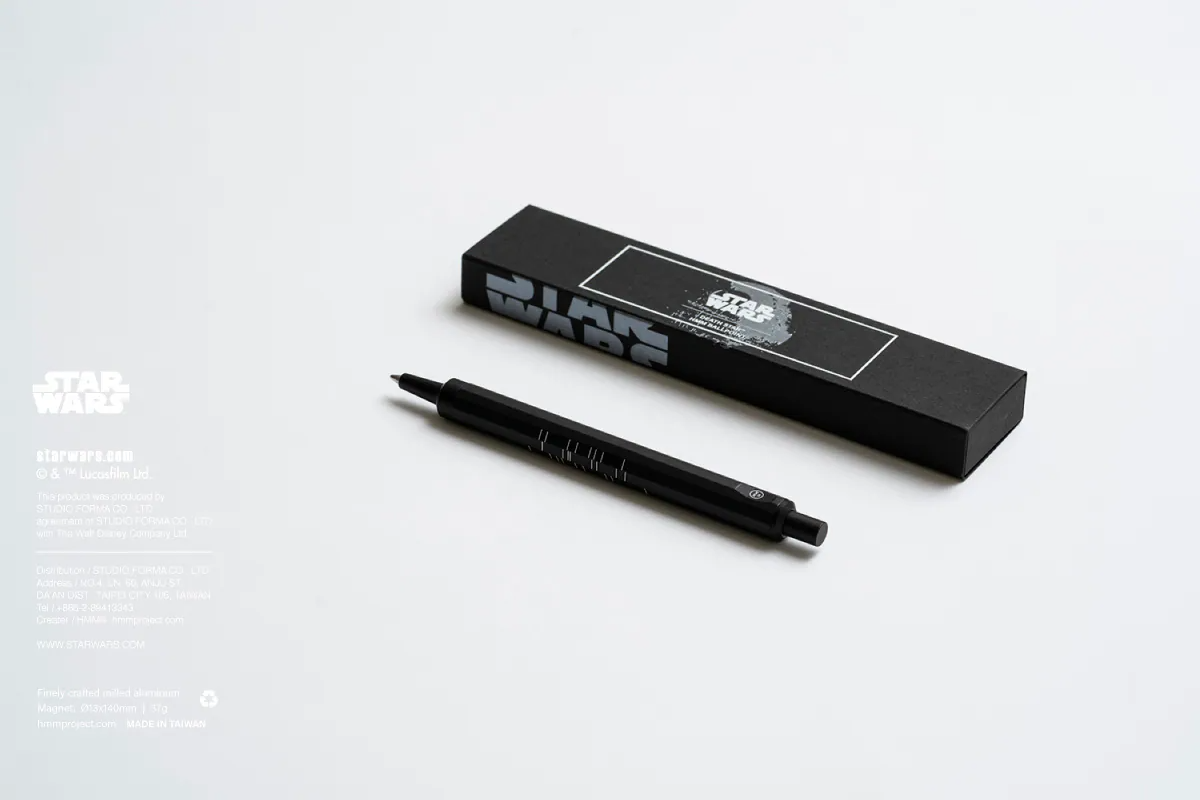 星際大戰與 HMM 霧黑原子筆展開為期兩年的授權合作,HMM客製化禮品禮盒合作服務,台灣製造的設計品牌文具