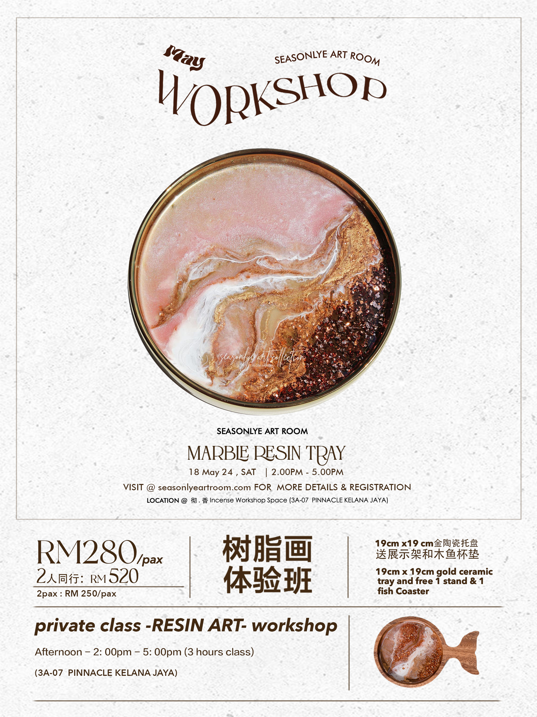 SEASONLYE ART ROOM 1 POSTER WORKSHOP