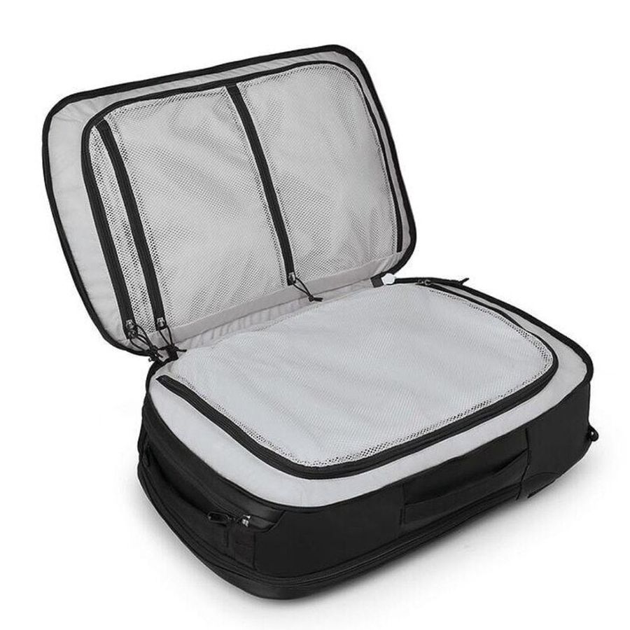 【Osprey 美國】Transporte Travel Pack 44 多功能旅行背包 男 渡鴉黑|背包旅行 行李背包