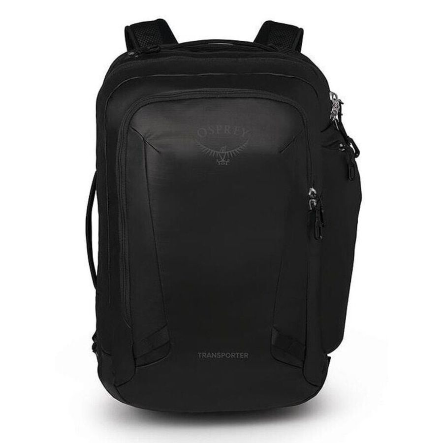 【Osprey 美國】Transporte Travel Pack 44 多功能旅行背包 男 渡鴉黑|背包旅行 行李背包