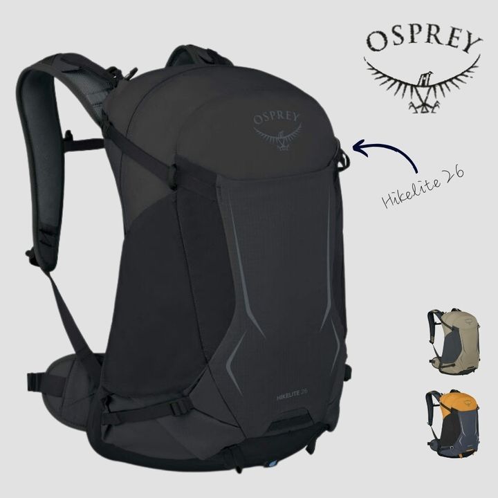 Osprey Hikelite 26 輕量網架背包 主圖