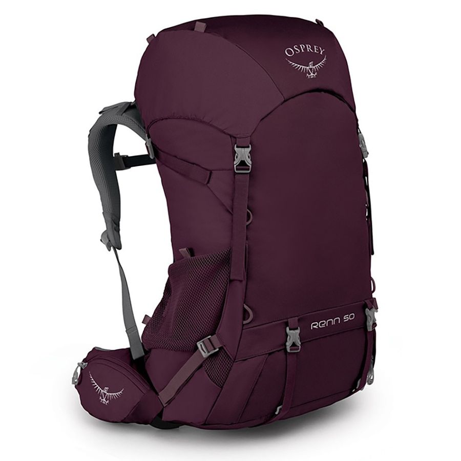 【Osprey 美國】Renn 50 透氣網架式登山背包 女｜健行背包 徙步背包 旅行背包 登山後背包