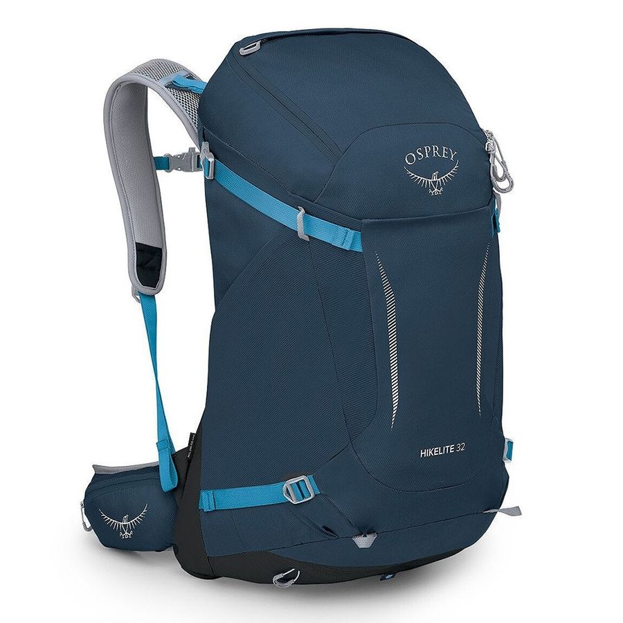 【Osprey 美國】Hikelite 32 輕量網架背包 附防水套｜登山健行背包 多功能運動背包