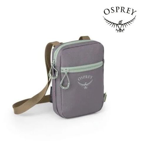 Osprey Daylite Small Crossbody 聲波灰拿鐵棕 側前視角