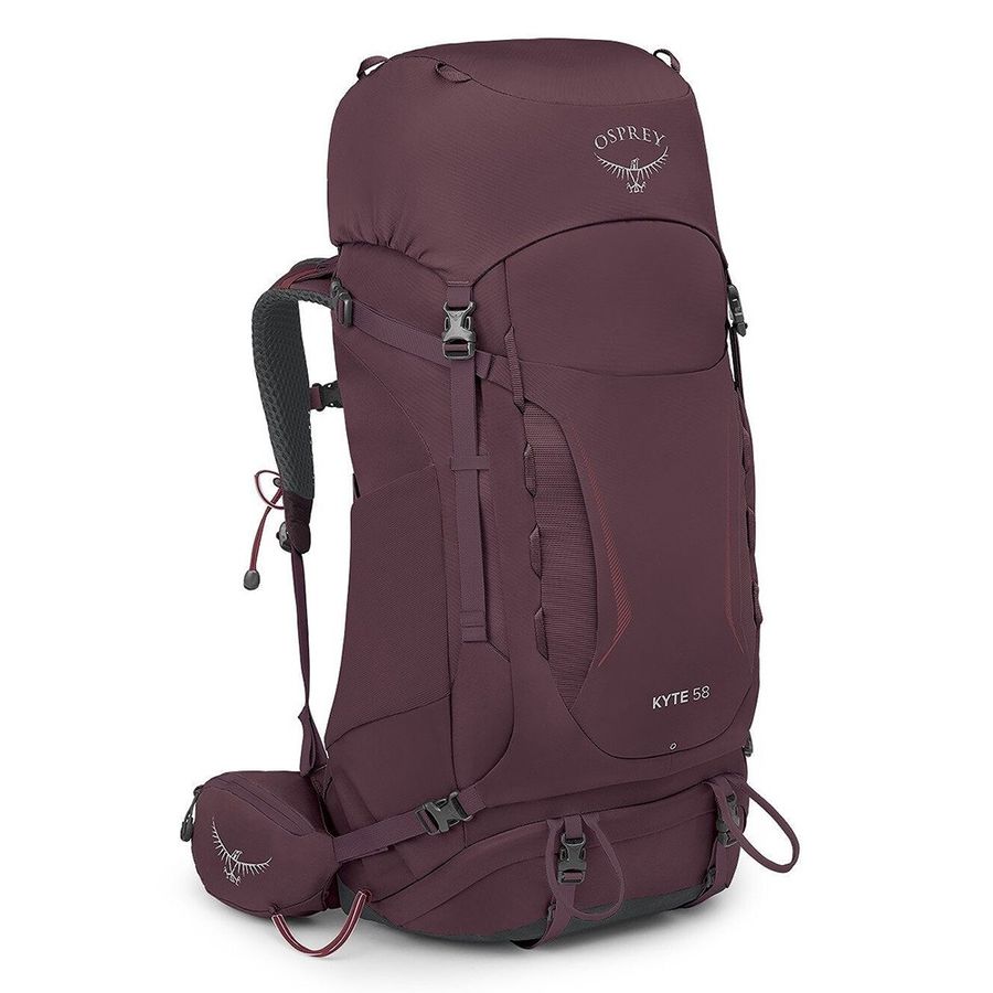 【Osprey 美國】Kyte 58 輕量登山背包 女｜健行背包 背包旅行 附背包防水套