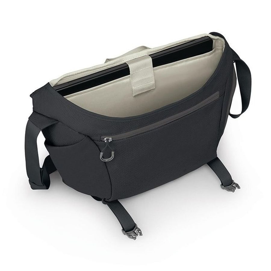 Osprey Daylite Messenger 掀蓋內部 筆電夾層與收納