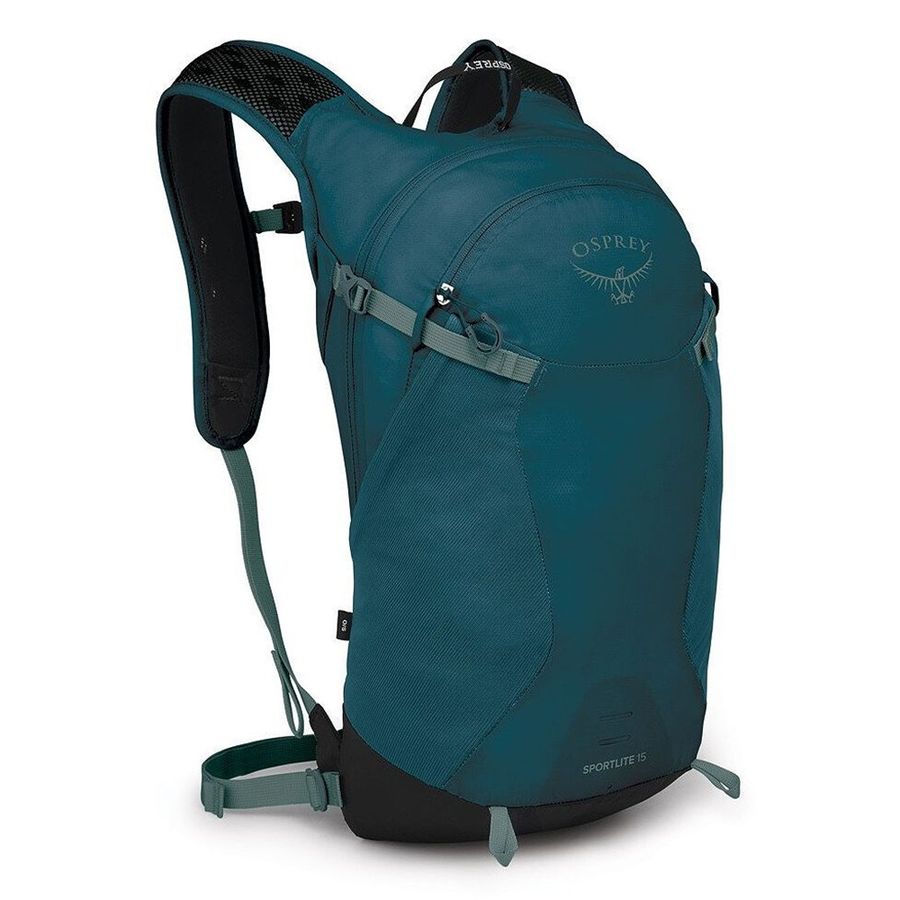 【Osprey 美國】Sportlite 15 輕量透氣運動背包｜多用途背包 健行背包 登山背包 旅行背包