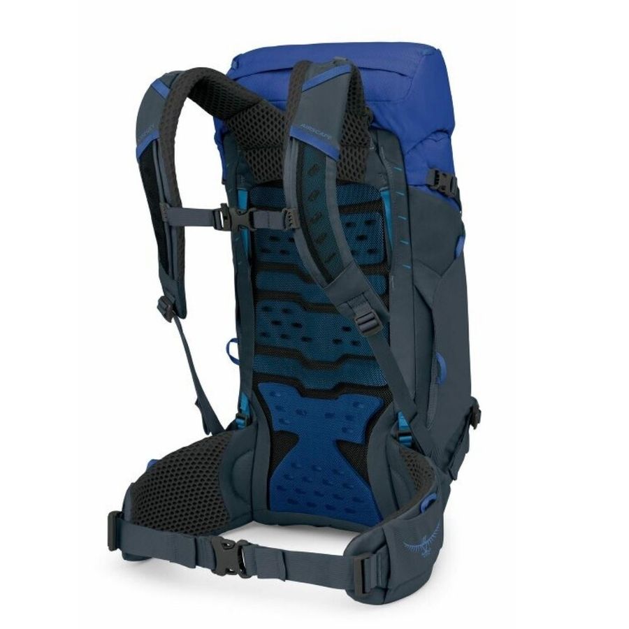 【Osprey 美國】Kestrel LT 28 輕量化登山背包 男|健行背包 背包旅行 戶外探險 附背包防水套