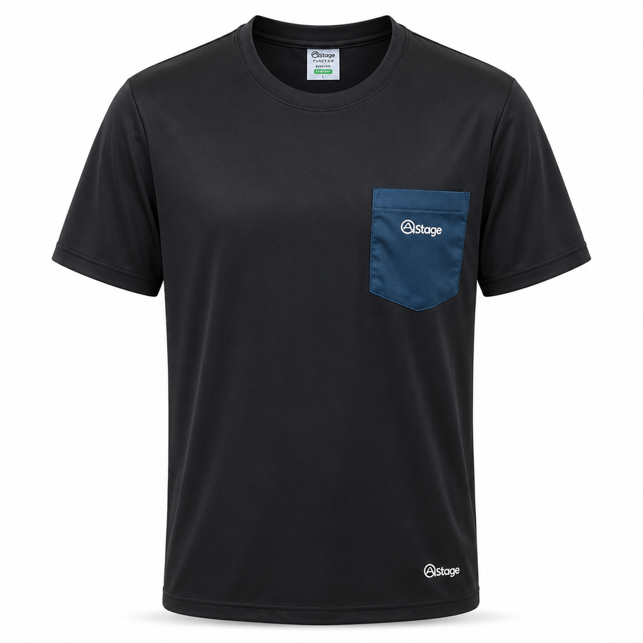 【AStage】City T-Shirt 男款機能短袖上衣 | 城市日常+輕戶外機能 輕量快乾 功能特點