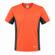 Scarlet Ibis/Light Grey Heather