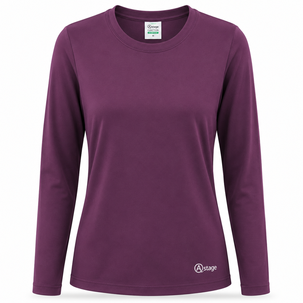 A21002-0009 Women Trekker T-Shirt-Grape Wine