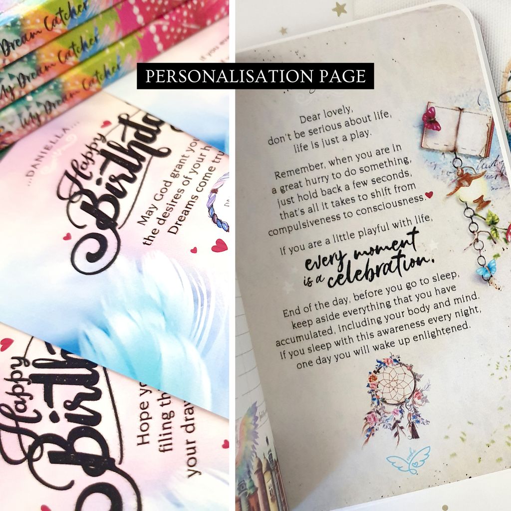 personalisation page