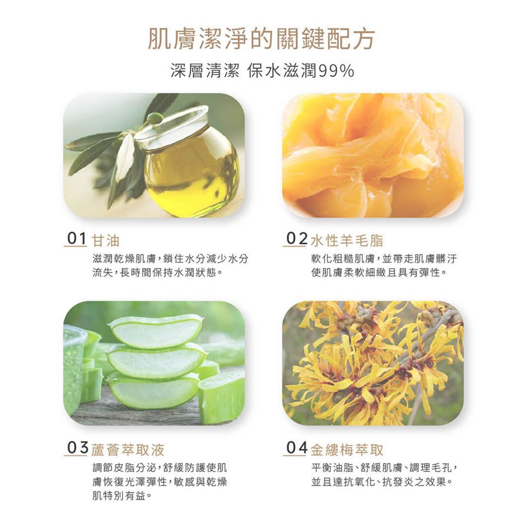 輕植萃保濕潔膚液 商品圖2