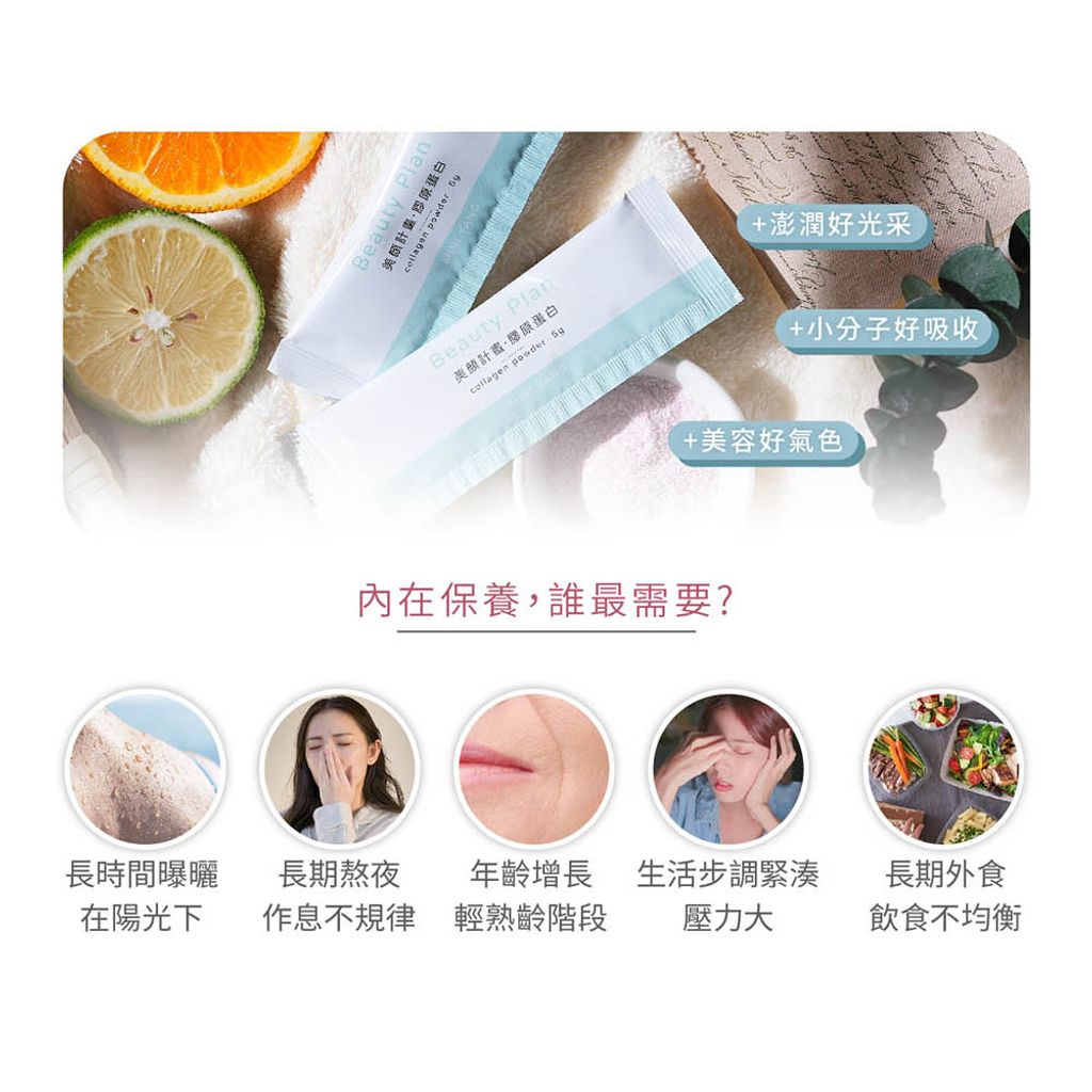 美顏計畫膠原蛋白 商品圖2