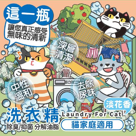 洗衣精(貓家庭適用) 首圖
