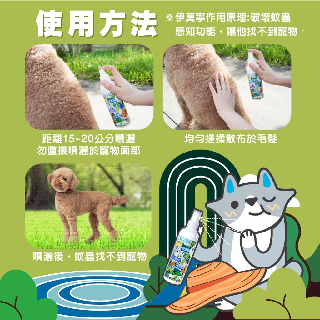寵物專用防蚊噴霧 商品圖3