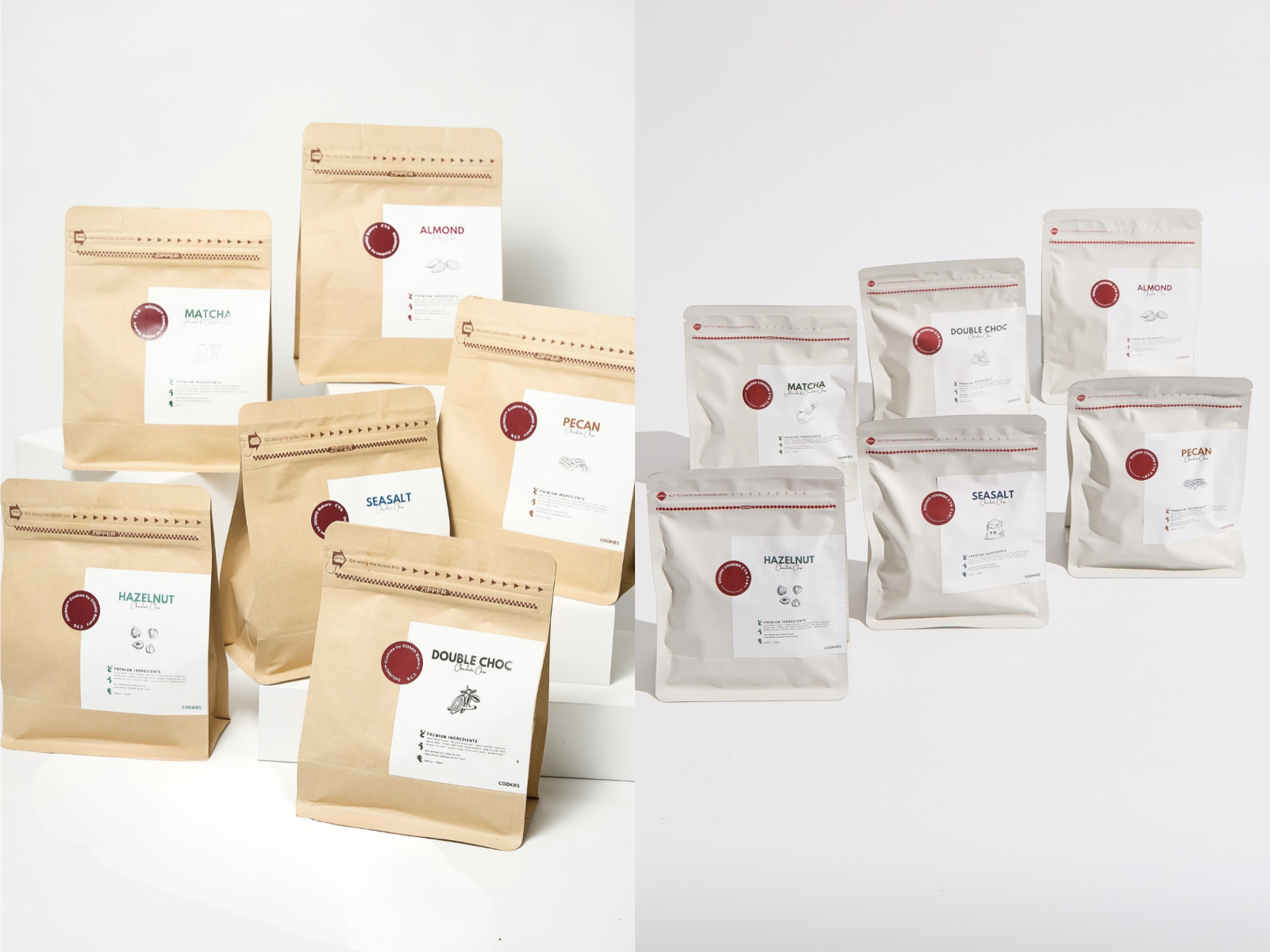 The evolution from Doumo kraft paper packaging to white packaging