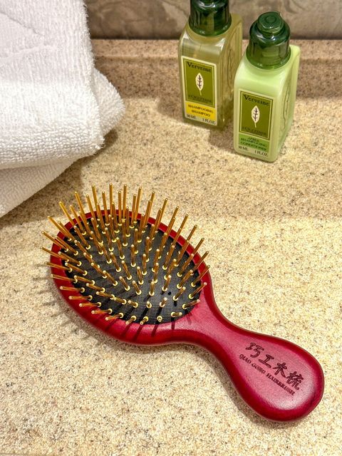 小可愛黃金圓梳 紫羅蘭色