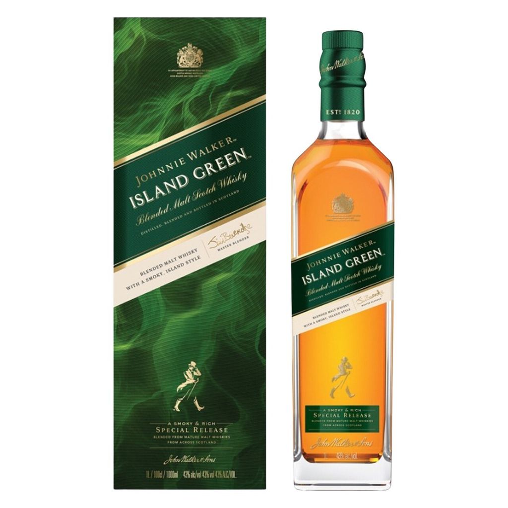 JOHNNIE WALKER ISLAND GREEN 40% (1L)