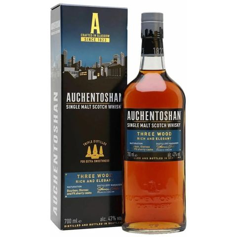 AUCHENTOSHAN THREE WOOD 43% (700ML)